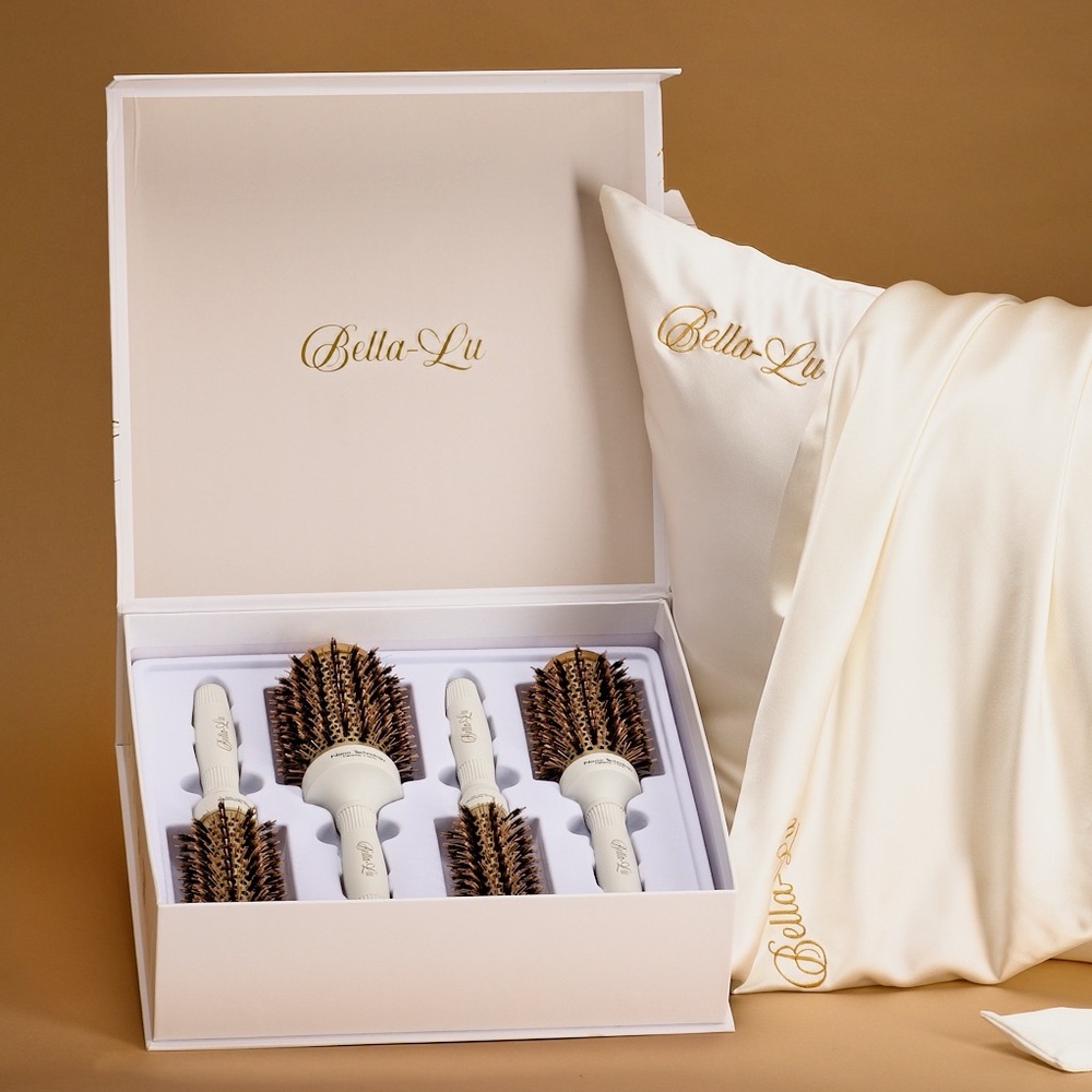 Bella-Lu NWT Brand New Hair Brush box set